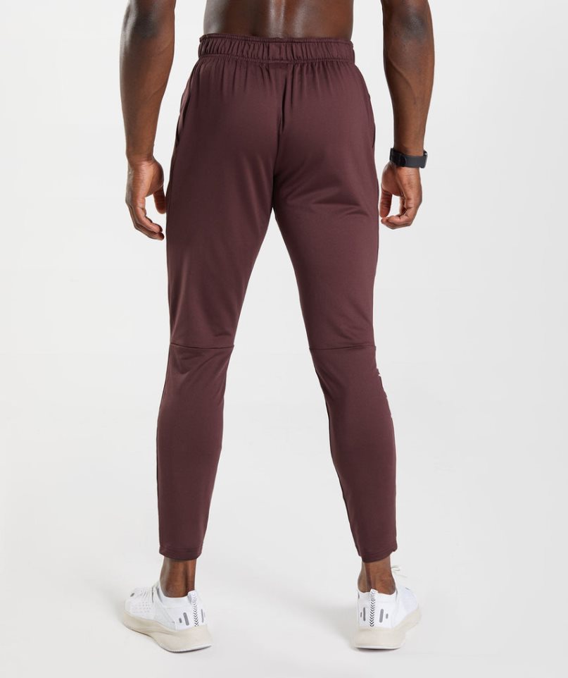 Gymshark Sport Mjukisbyxor Herr Vinröda | SE-13895U