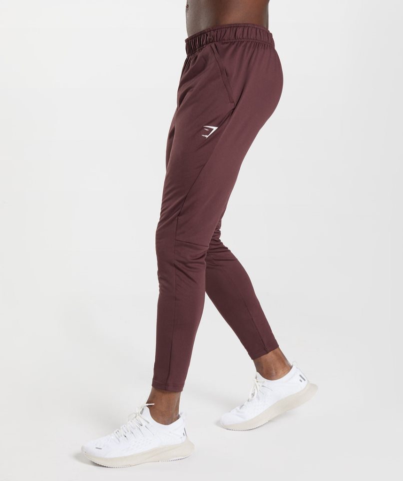 Gymshark Sport Mjukisbyxor Herr Vinröda | SE-13895U