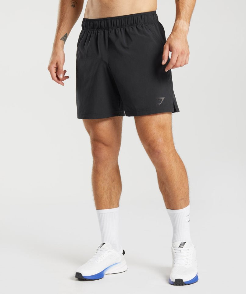 Gymshark Sport Shorts Herr Svarta | SE-64573L