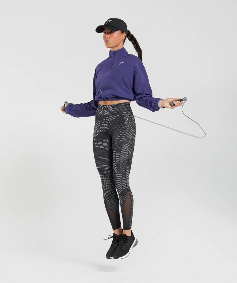 Gymshark Sport Vindjacka Dam Lila | SE-94508J