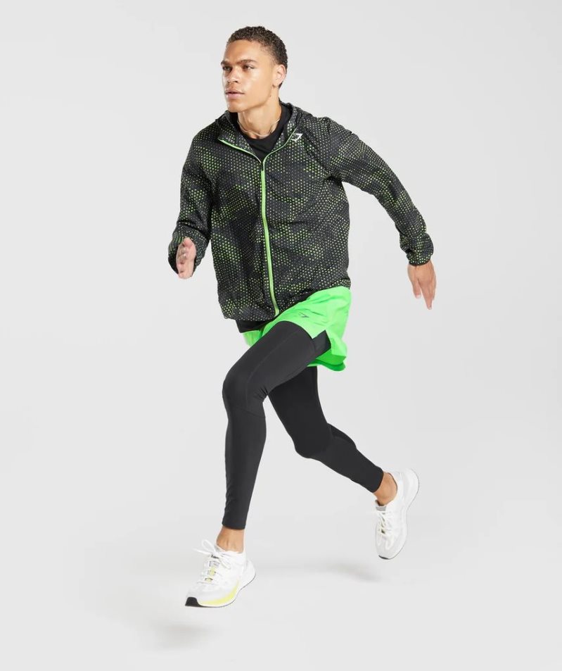 Gymshark Sport Vindjacka Herr Svarta | SE-64873N