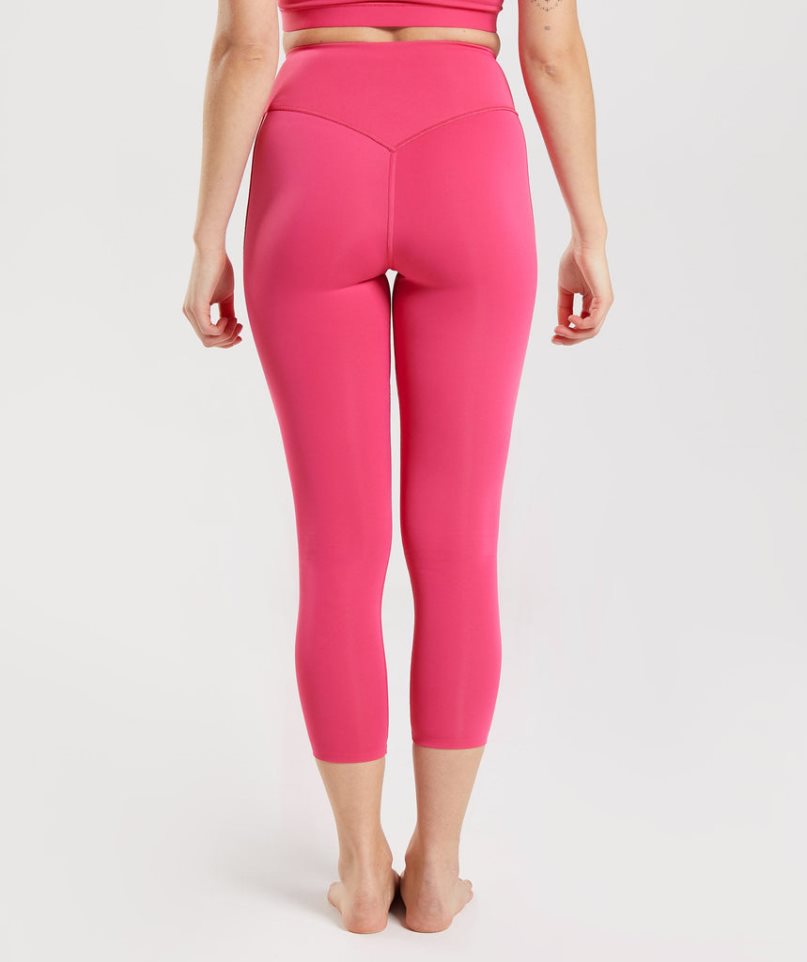 Gymshark Studio 7/8 Leggings Dam Rosa | SE-37425W