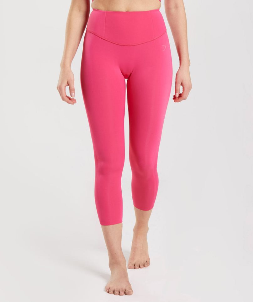 Gymshark Studio 7/8 Leggings Dam Rosa | SE-37425W