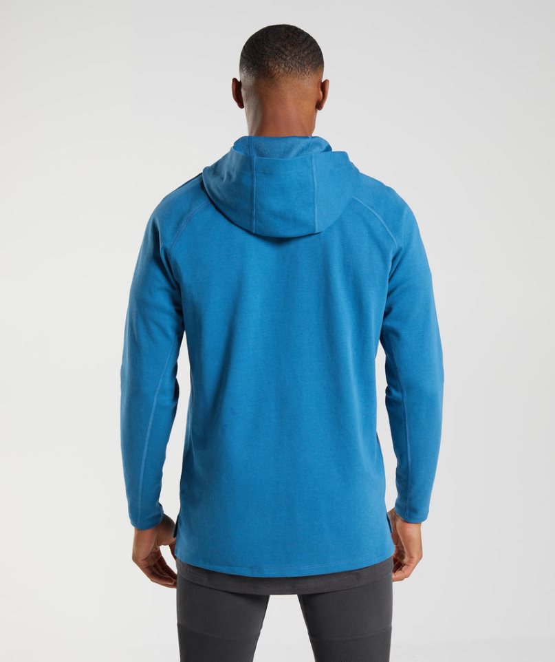 Gymshark Studio Hoodie Herr Blå | SE-84103A