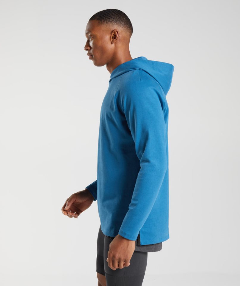 Gymshark Studio Hoodie Herr Blå | SE-84103A