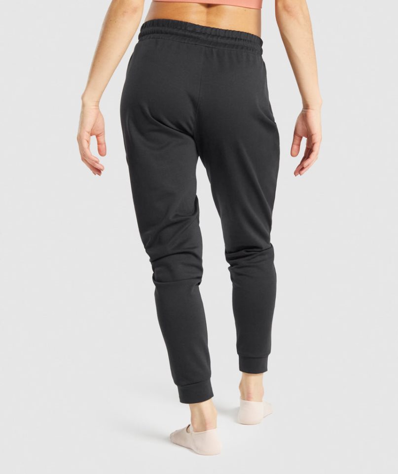 Gymshark Studio Mjukisbyxor Dam Svarta | SE-37548A