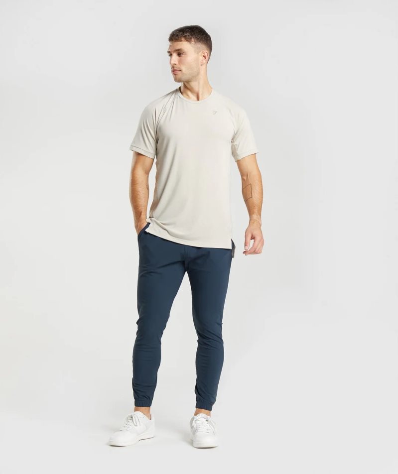 Gymshark Studio Mjukisbyxor Herr Marinblå | SE-09873A