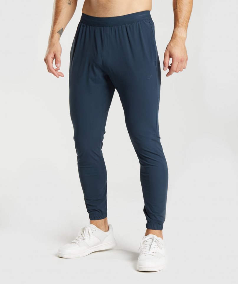 Gymshark Studio Mjukisbyxor Herr Marinblå | SE-09873A