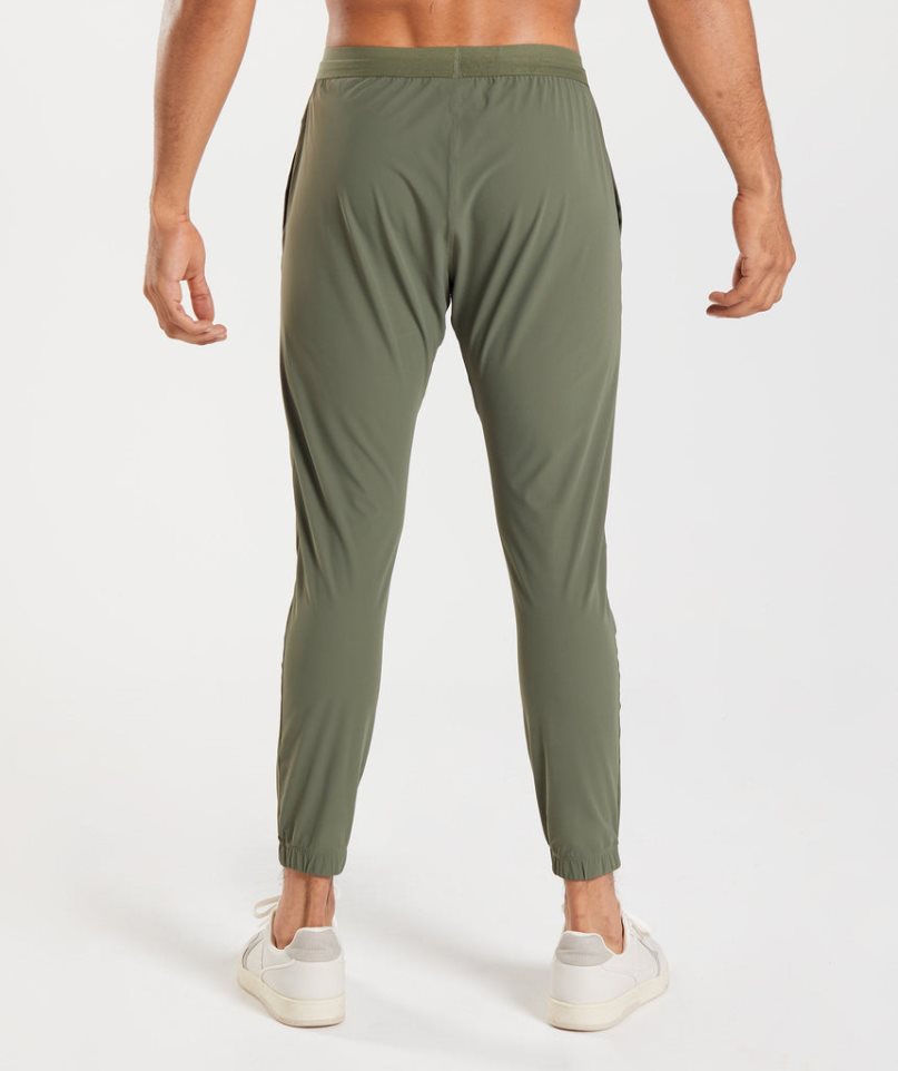 Gymshark Studio Mjukisbyxor Herr Olivgröna | SE-69148X