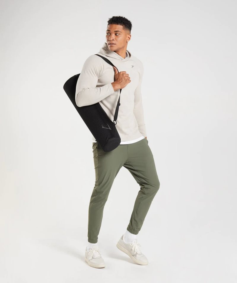 Gymshark Studio Mjukisbyxor Herr Olivgröna | SE-69148X