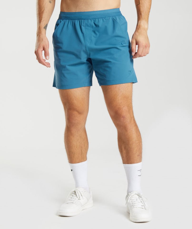 Gymshark Studio Shorts Herr Blå | SE-15267V