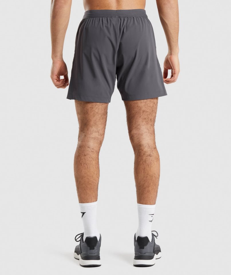 Gymshark Studio Shorts Herr Mörkgrå | SE-52098Q