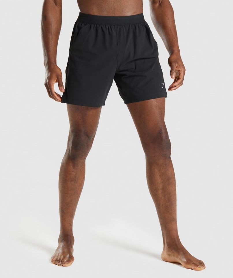 Gymshark Studio Shorts Herr Svarta | SE-09463K