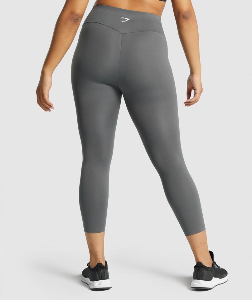 Gymshark Tränings 7/8 Leggings Dam Grå | SE-41739O