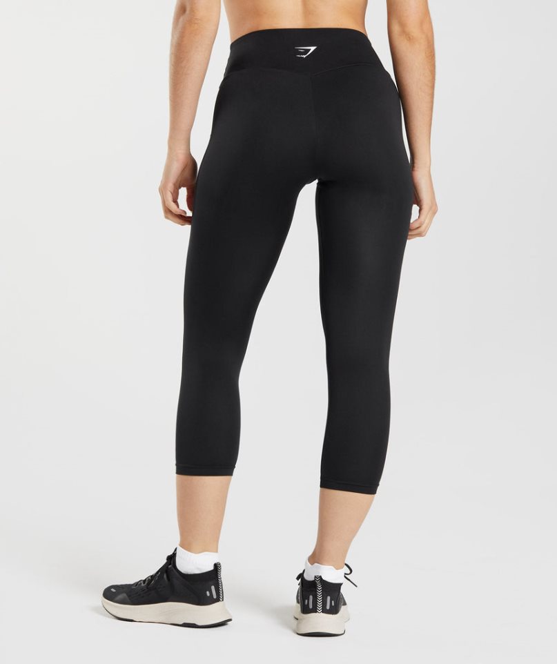 Gymshark Tränings 7/8 Leggings Dam Svarta | SE-38752N