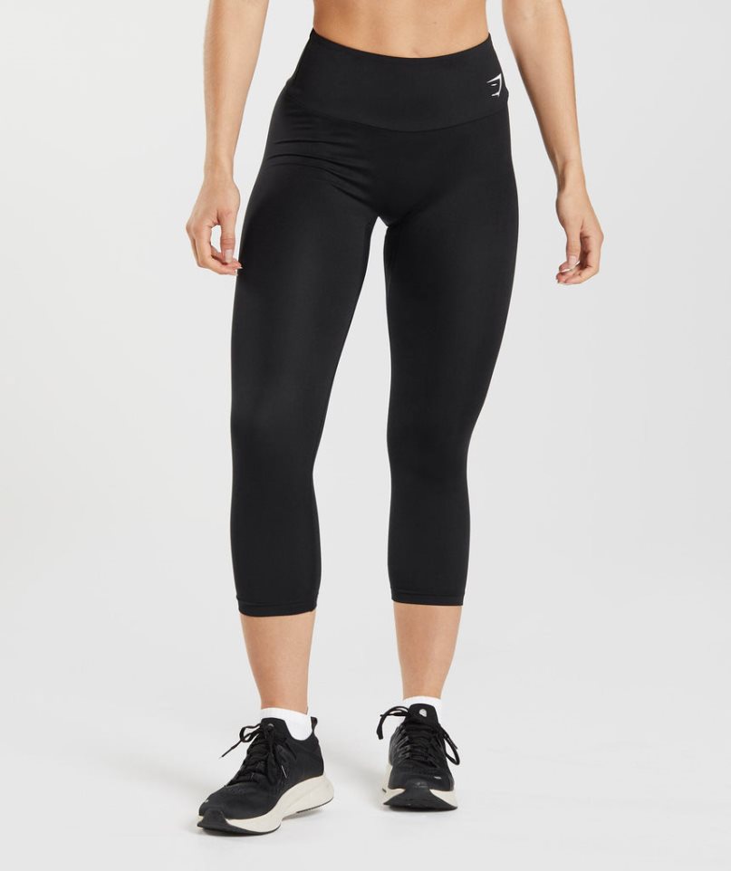 Gymshark Tränings 7/8 Leggings Dam Svarta | SE-38752N