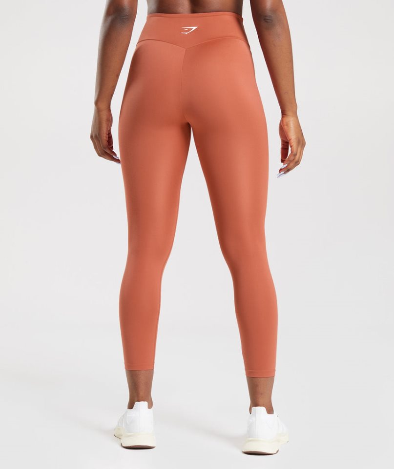 Gymshark Tränings Leggings Dam Orange | SE-52708L