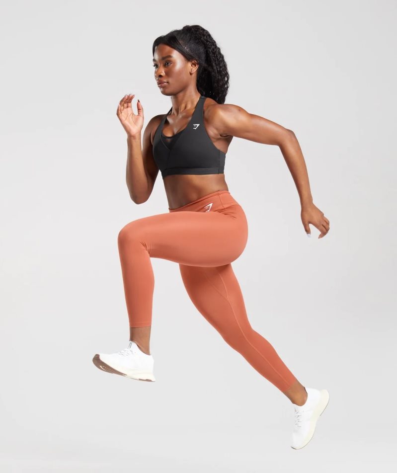 Gymshark Tränings Leggings Dam Orange | SE-52708L