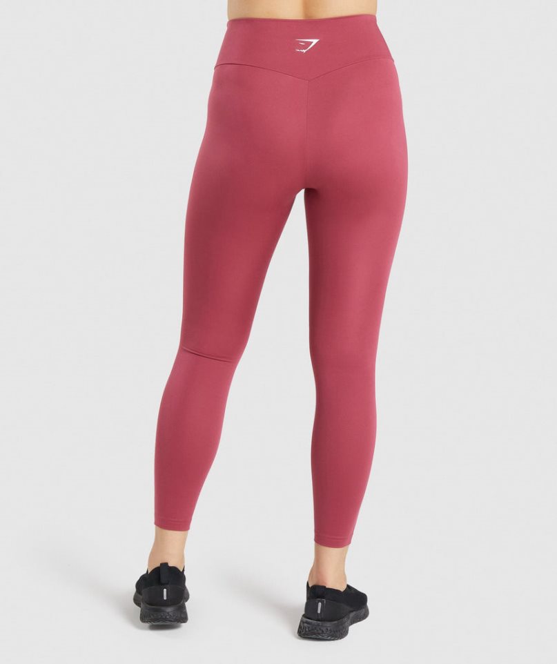 Gymshark Tränings Leggings Dam Rosa | SE-35806D