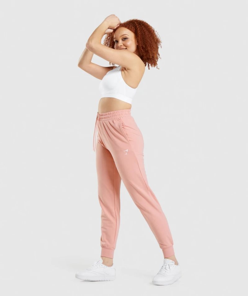 Gymshark Tränings Mjukisbyxor Dam Rosa | SE-27016E