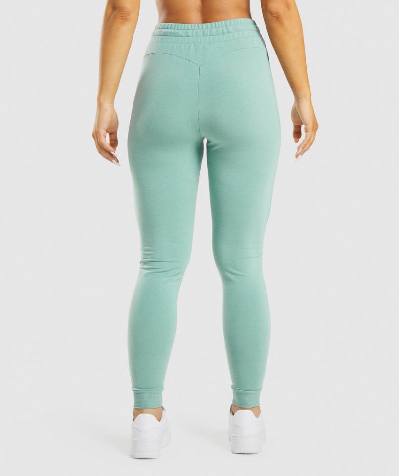 Gymshark Tränings Pippa Mjukisbyxor Dam Gröna | SE-35876N