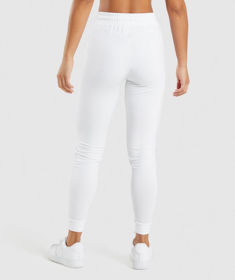 Gymshark Tränings Pippa Mjukisbyxor Dam Vita | SE-96217U