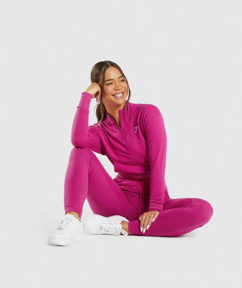 Gymshark Tränings Pippa Tröjor Dam Rosa | SE-14687W