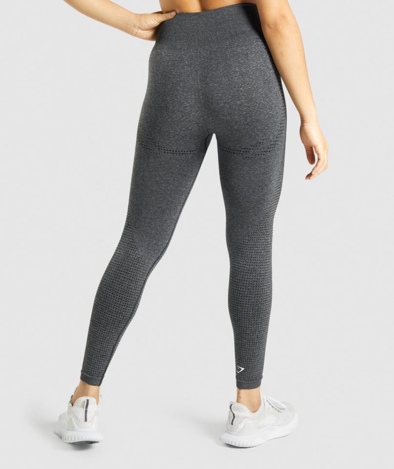 Gymshark Vital Seamless 2.0 Leggings Dam Grå | SE-02481Z