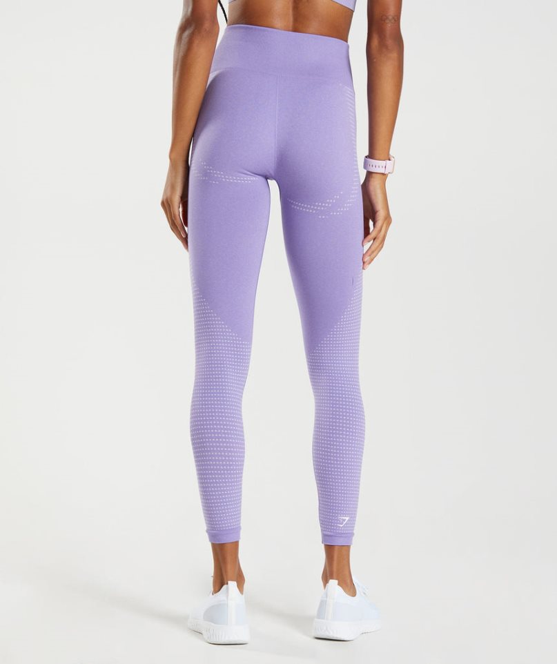 Gymshark Vital Seamless 2.0 Leggings Dam Lavendel | SE-34925E