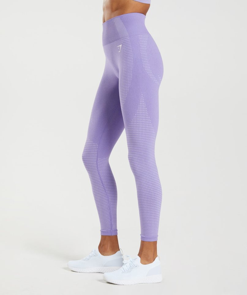 Gymshark Vital Seamless 2.0 Leggings Dam Lavendel | SE-34925E