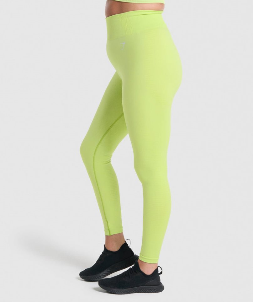 Gymshark Vital Seamless 2.0 Leggings Dam Gula | SE-81067K