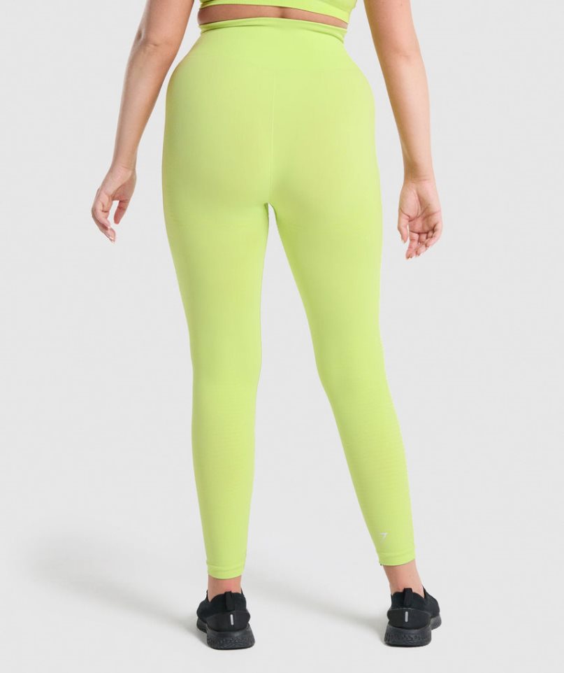 Gymshark Vital Seamless 2.0 Leggings Dam Gula | SE-81067K