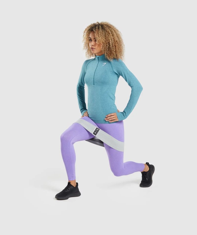 Gymshark Vital Seamless 2.0 Leggings Dam Lavendel | SE-86509A