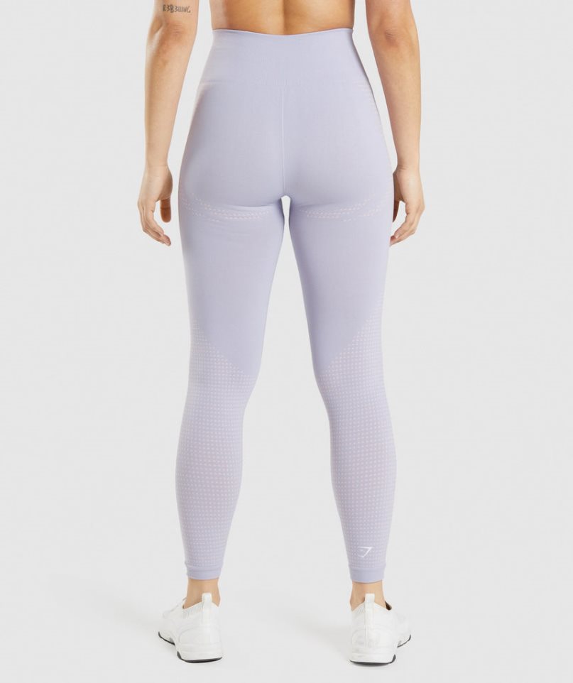 Gymshark Vital Seamless 2.0 Leggings Dam Ljusblå | SE-89256Z