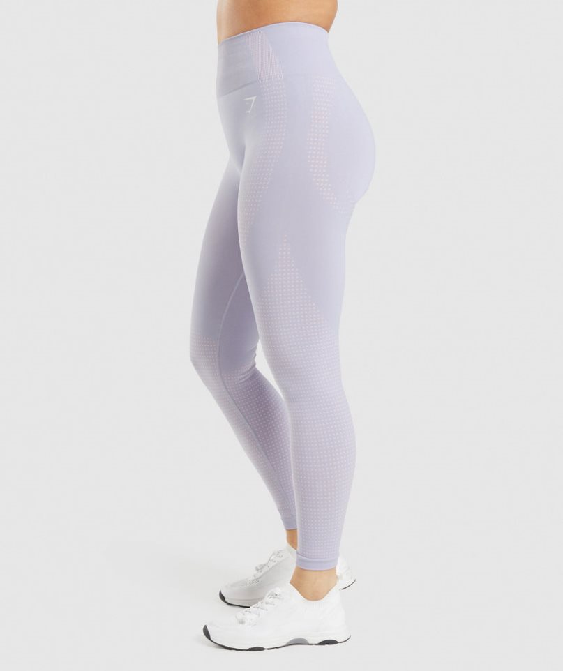 Gymshark Vital Seamless 2.0 Leggings Dam Ljusblå | SE-89256Z