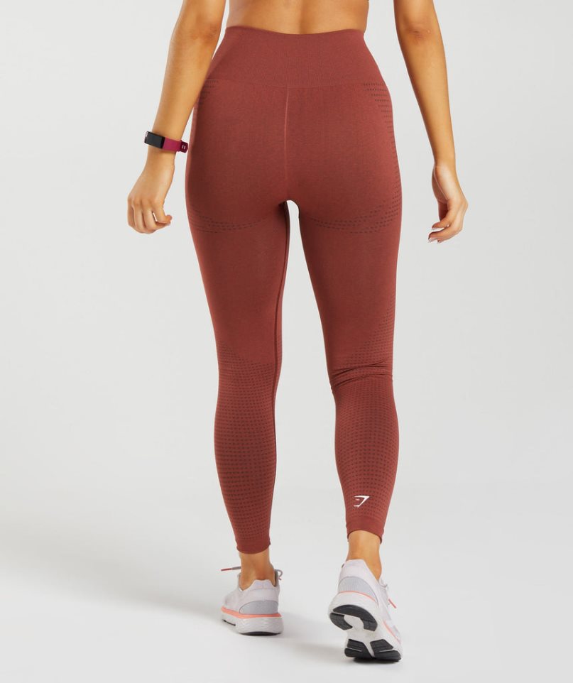 Gymshark Vital Seamless 2.0 Leggings Dam Bruna | SE-89316K