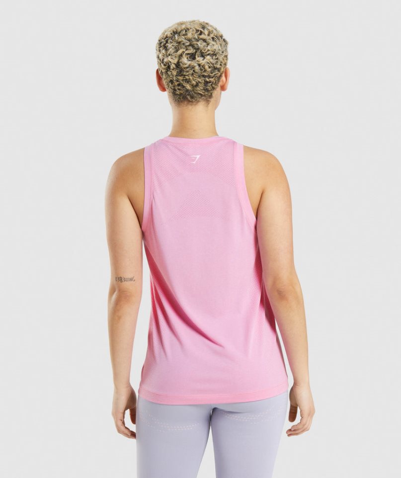 Gymshark Vital Seamless 2.0 Light Loose Linnen Dam Rosa | SE-96278G