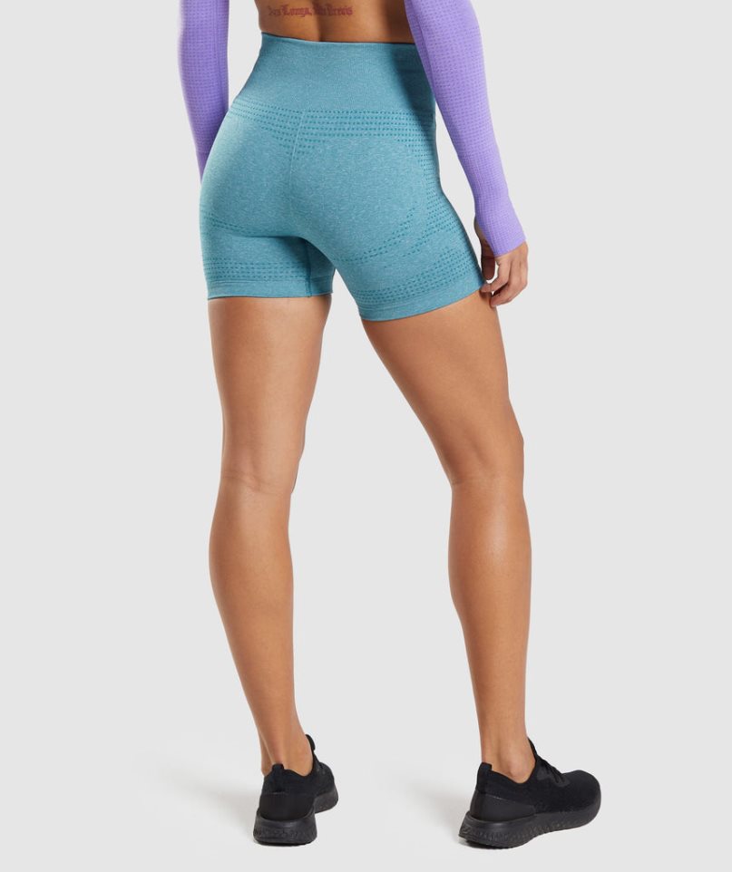 Gymshark Vital Seamless 2.0 Shorts Dam Turkos | SE-18946Y