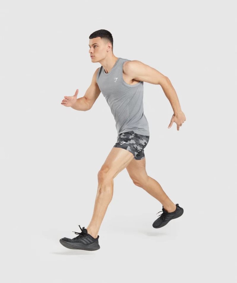 Gymshark Vital Seamless Light Linnen Herr Grå | SE-43702W