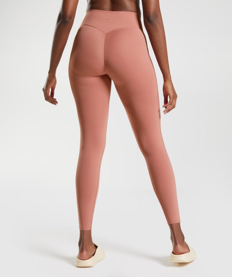 Gymshark Whitney Everyday Pocket Leggings Dam Rosa | SE-31854A