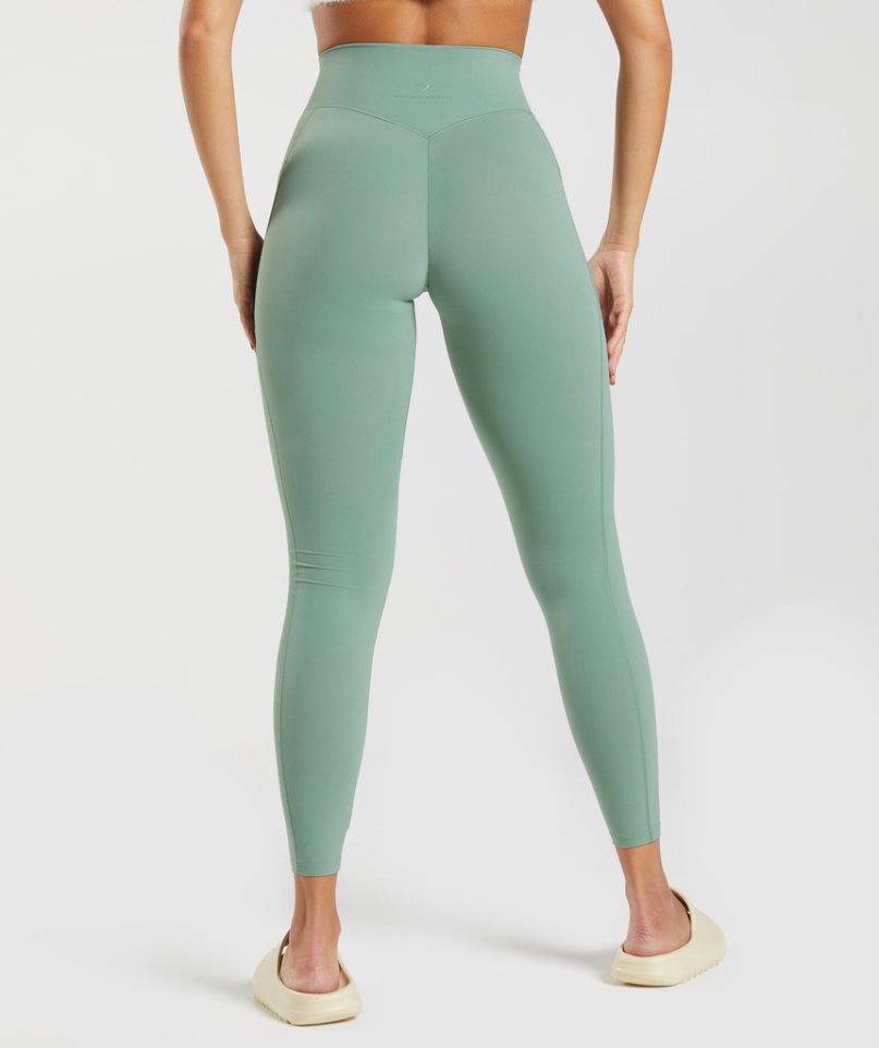 Gymshark Whitney Everyday Pocket Leggings Dam Gröna | SE-31872N