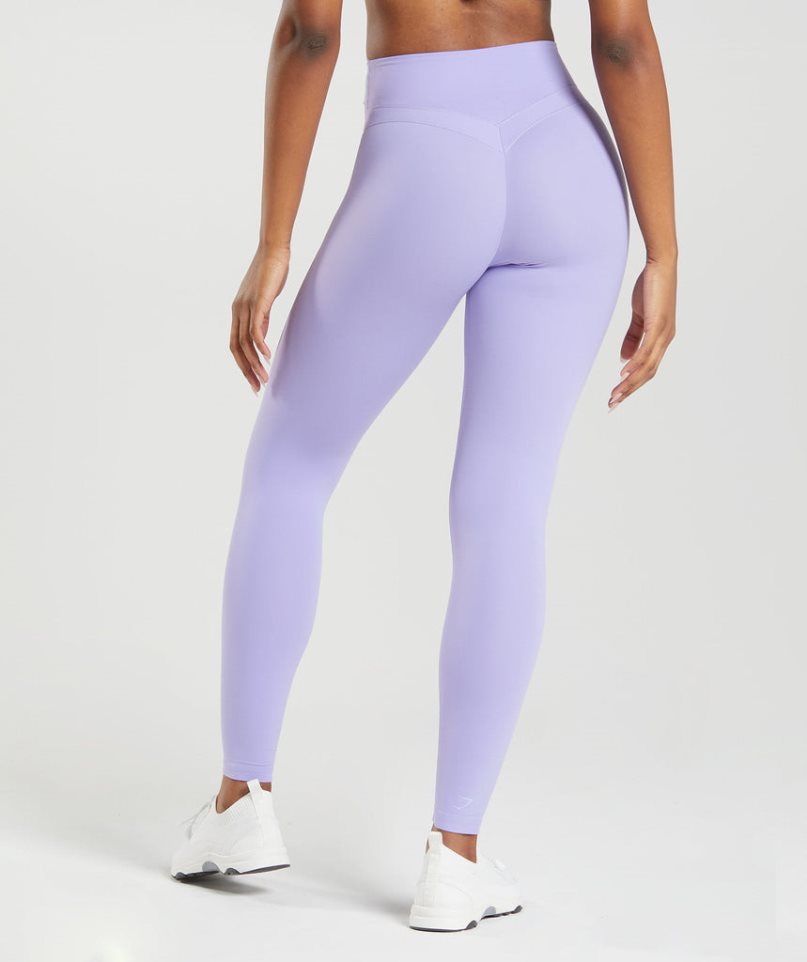 Gymshark Whitney High Rise Leggings Dam Ljuslila | SE-20471V