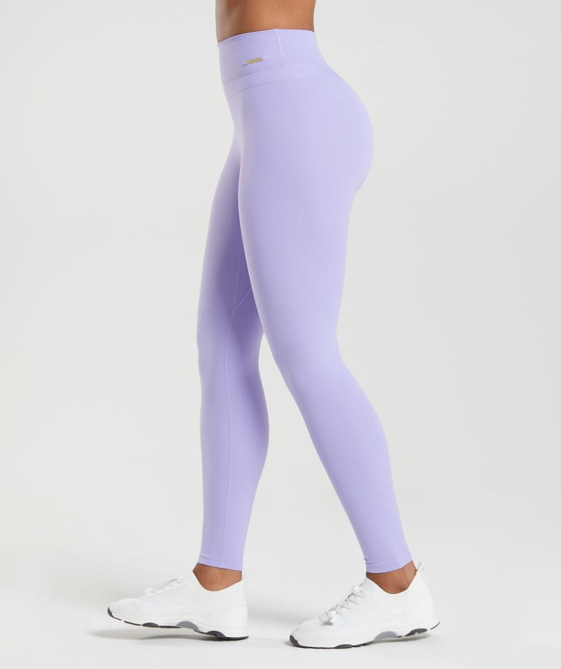 Gymshark Whitney High Rise Leggings Dam Ljuslila | SE-20471V