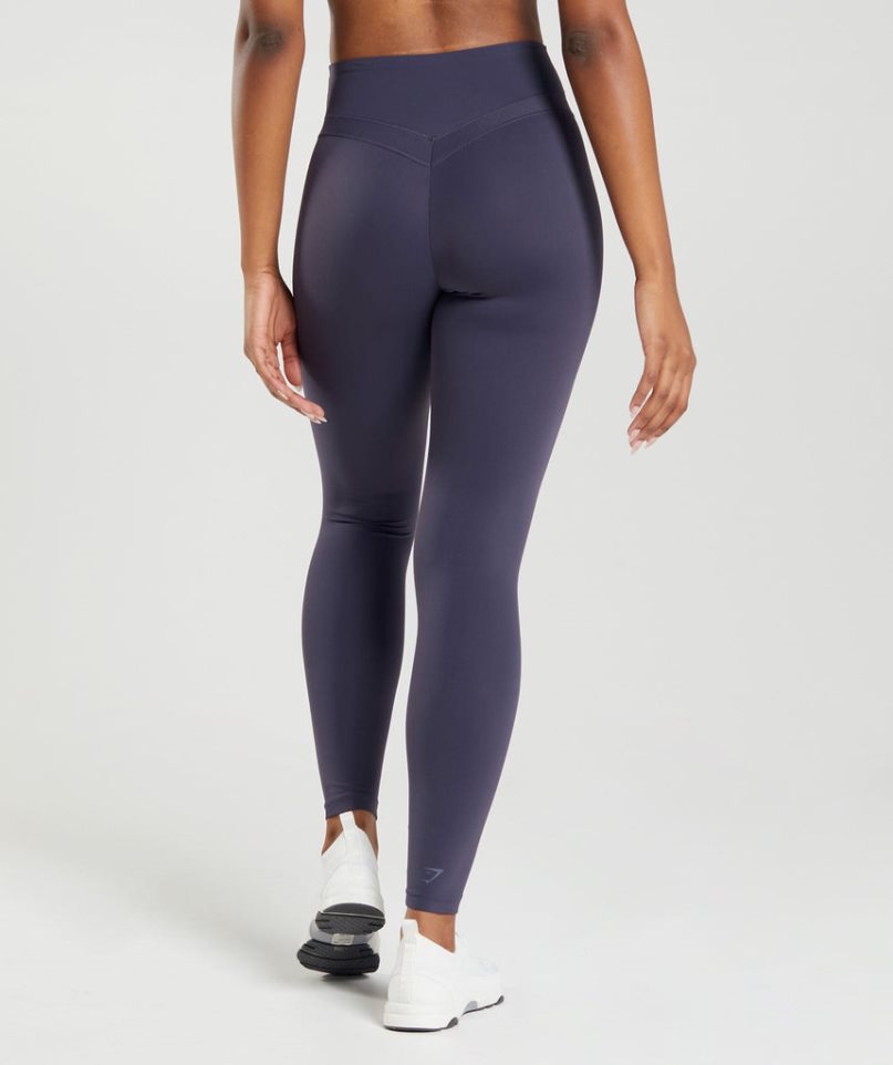 Gymshark Whitney High Rise Leggings Dam Marinblå | SE-31795U