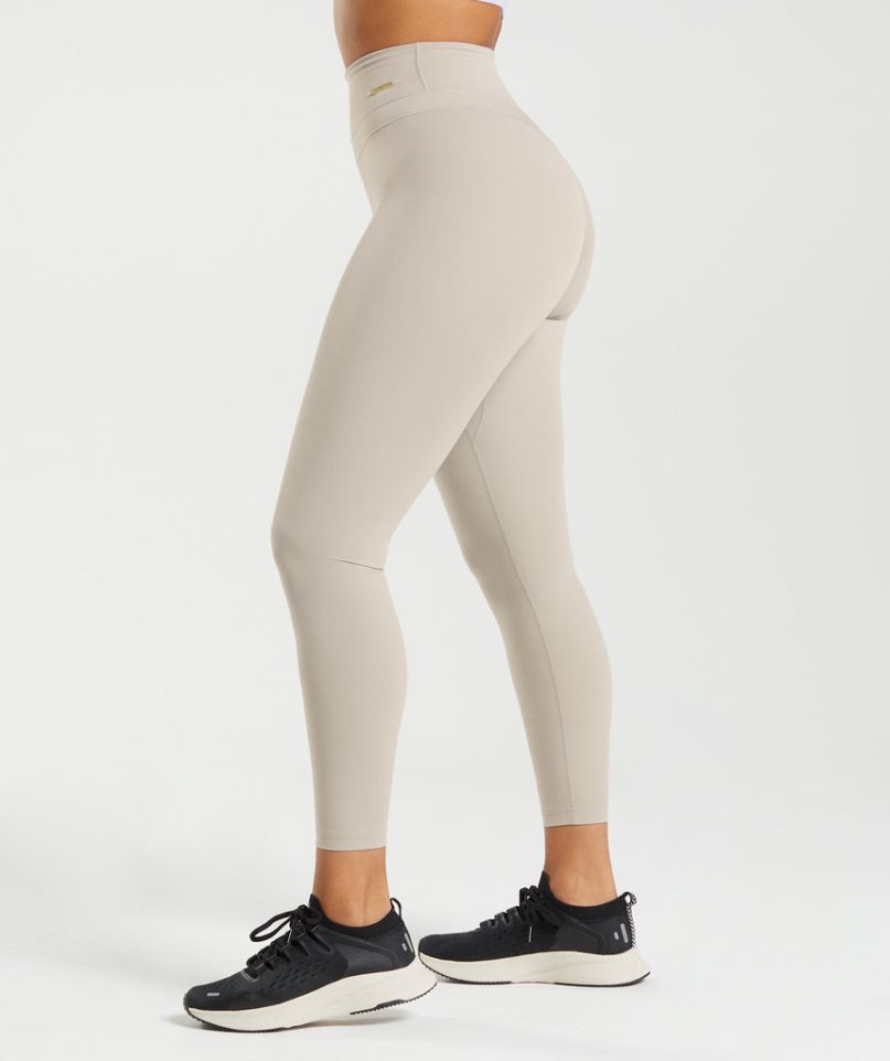 Gymshark Whitney High Rise Leggings Dam Ljusgrå | SE-32856V