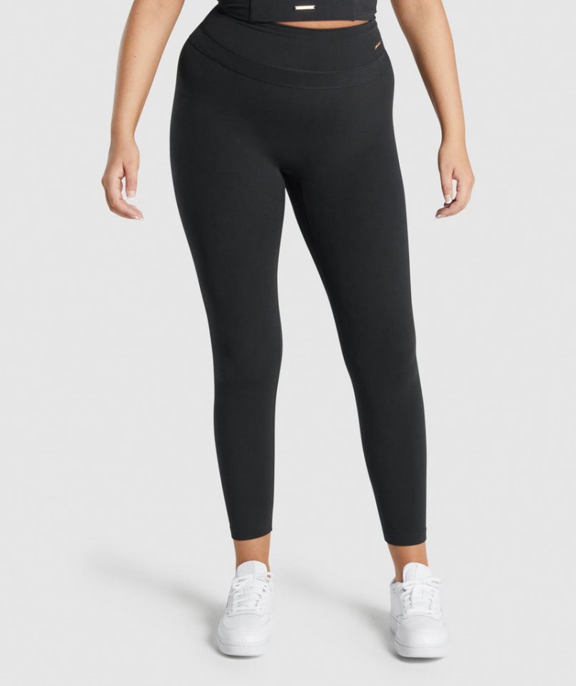 Gymshark Whitney High Rise Leggings Dam Svarta | SE-62530C