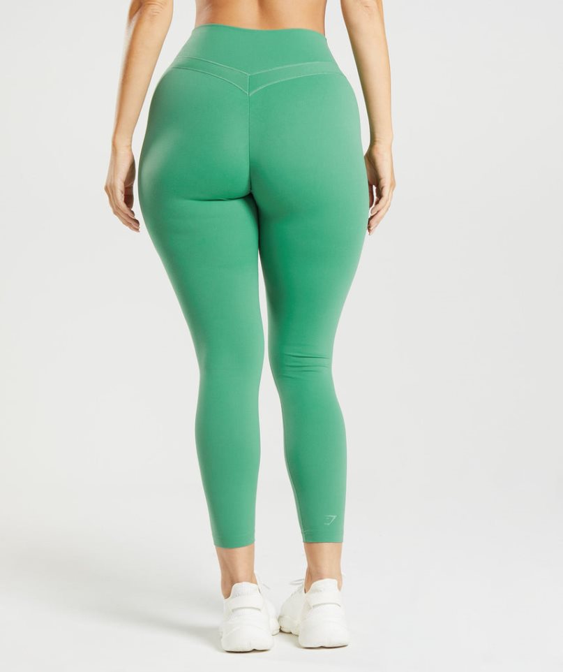 Gymshark Whitney High Rise Leggings Dam Gröna | SE-63108D