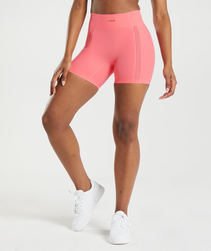 Gymshark Whitney Mesh Shorts Dam Rosa | SE-27830M